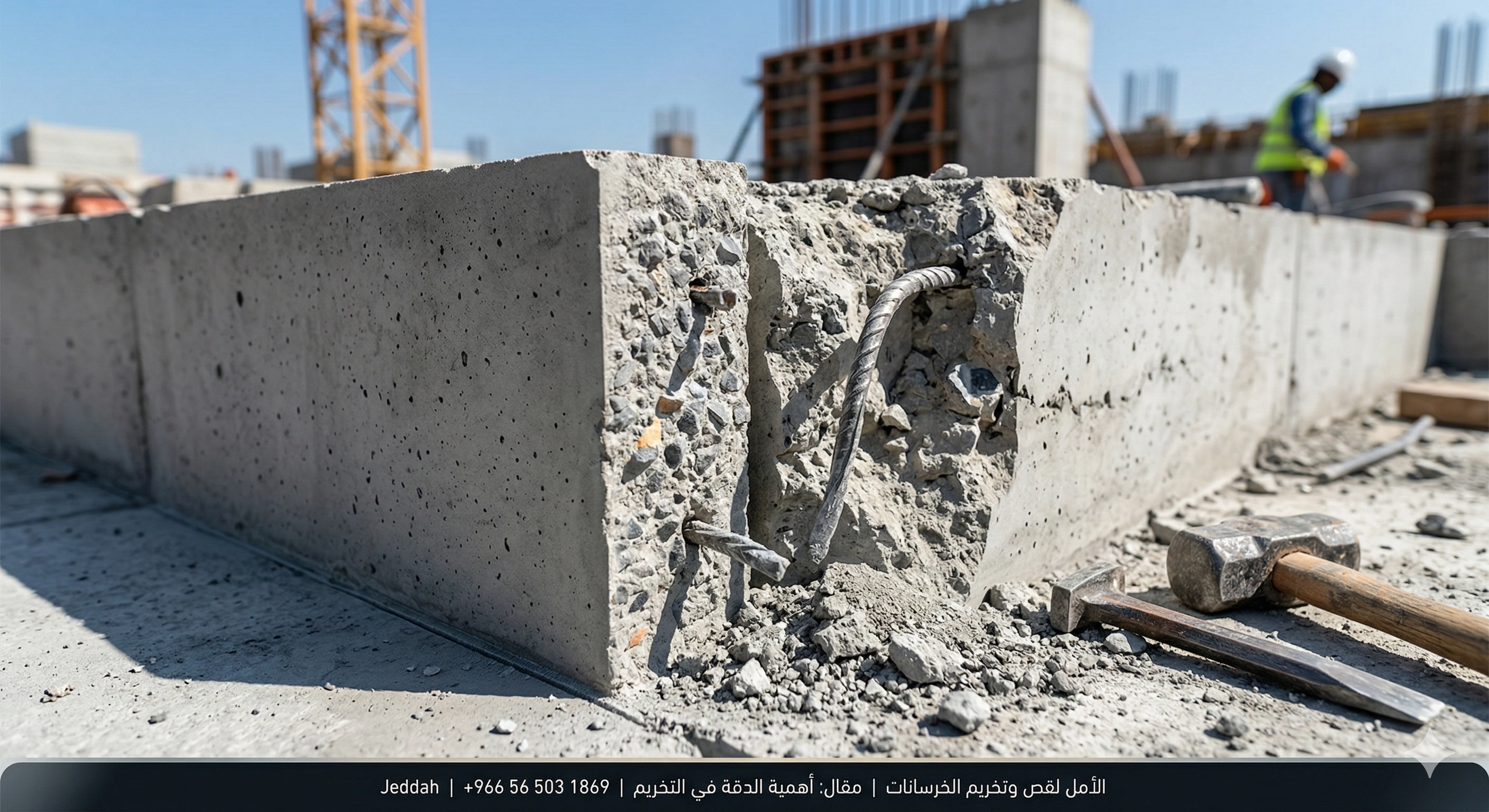 متى تحتاج لتخريم الخرسانة في السعودية؟