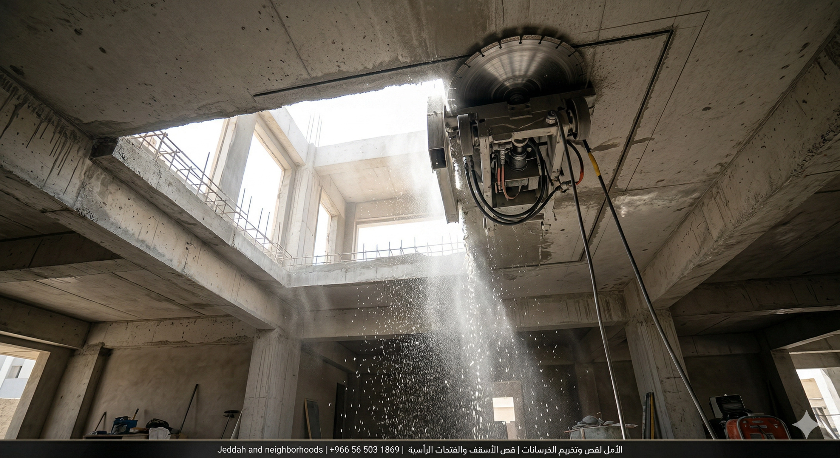 فتحات أسقف وجدران رأسية