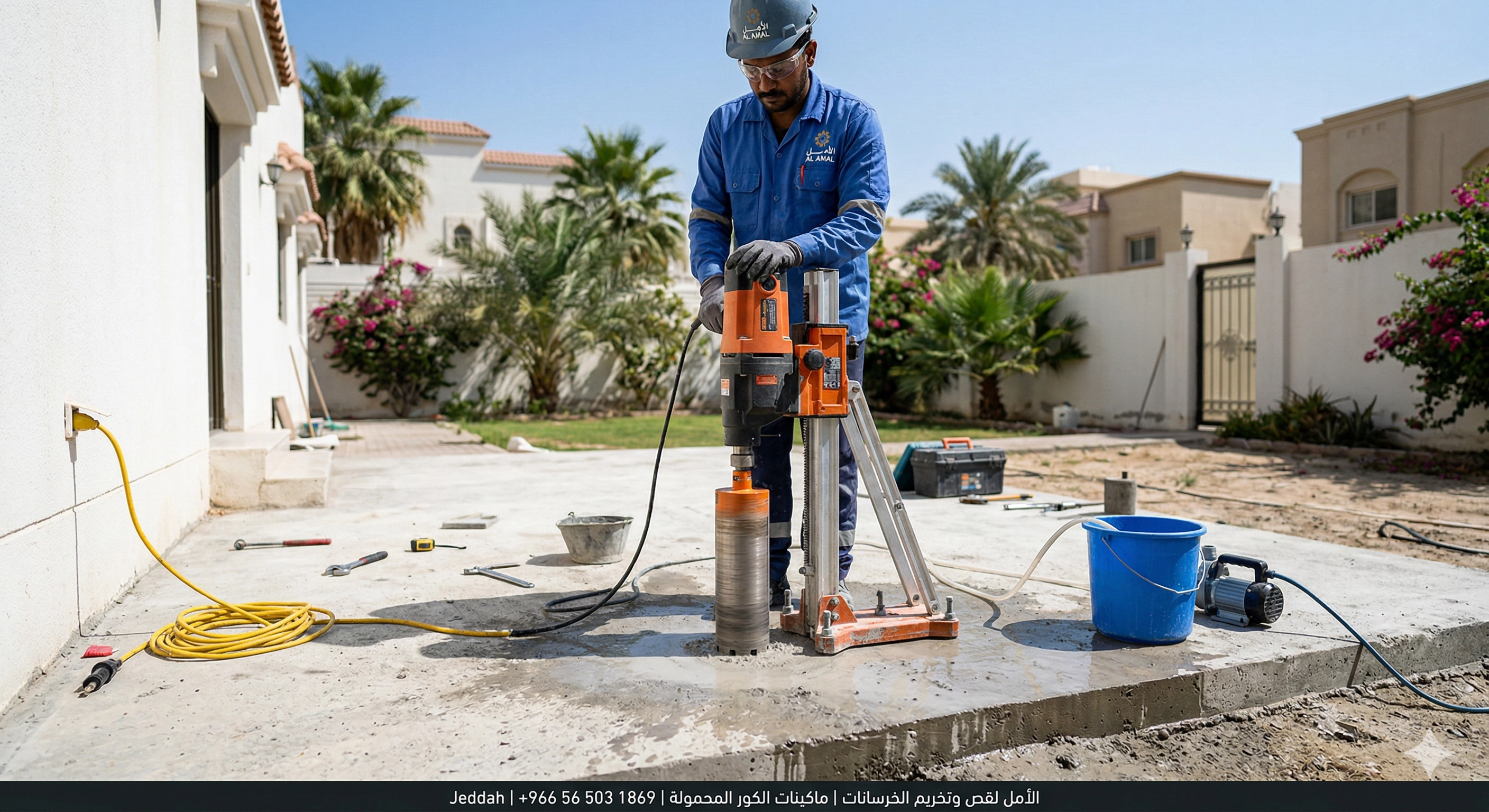 ماكينات الكور المحمولة: دليلك العملي لاختيار وتشغيل المعدات في جدة